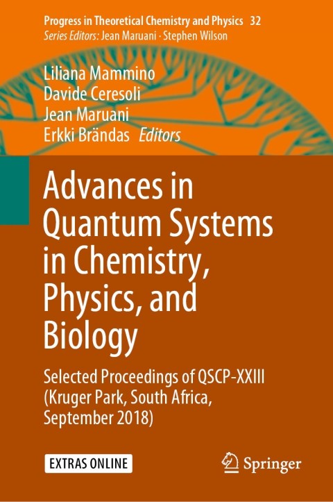 Cover image for book Advances in Quantum Systems in Chemistry, Physics, and Biology