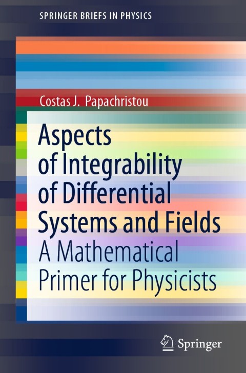 Cover image for book Aspects of Integrability of Differential Systems and Fields