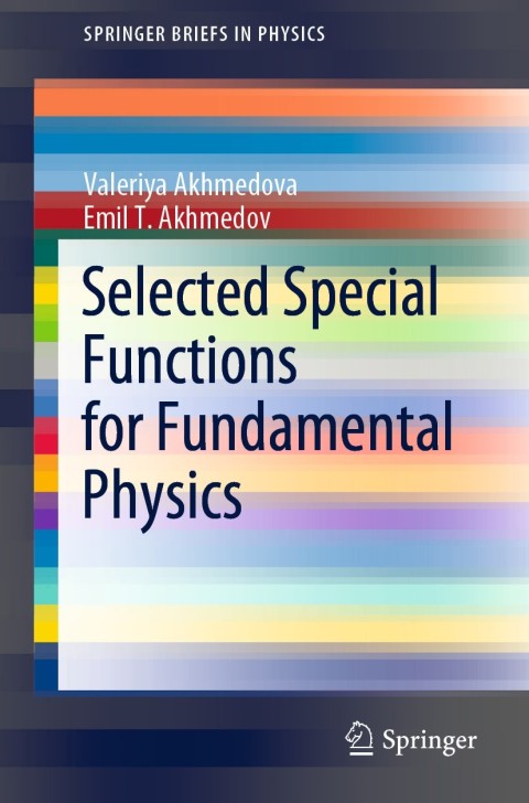 Cover image for book Selected Special Functions for Fundamental Physics
