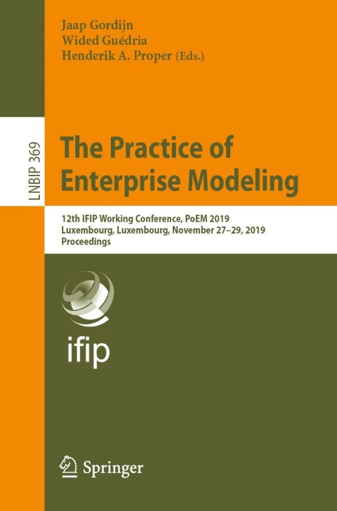Cover image for book The Practice of Enterprise Modeling