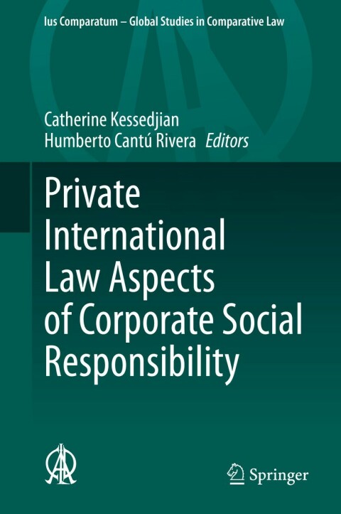 Cover image for book Private International Law Aspects of Corporate Social Responsibility