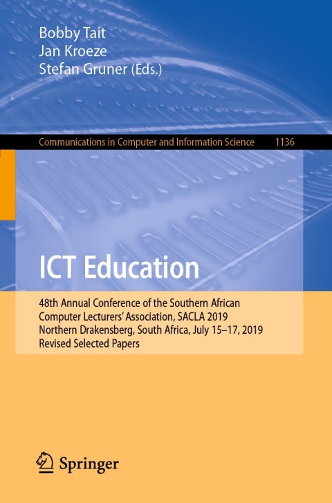Cover image for book ICT Education