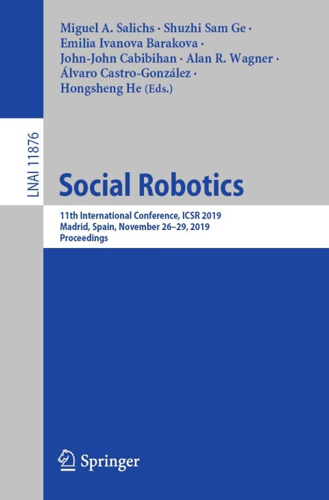 Cover image for book Social Robotics