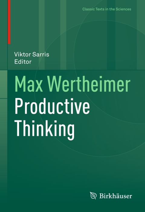 Cover image for book Max Wertheimer Productive Thinking