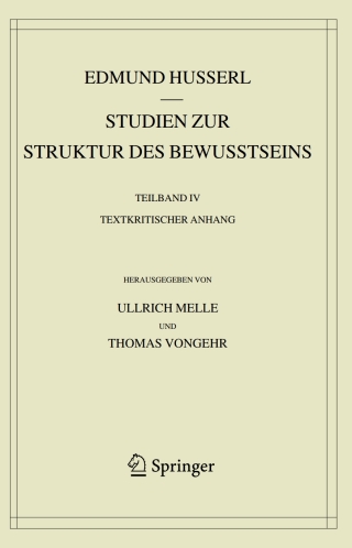 Studien zur Struktur des Bewusstseins