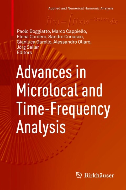 Cover image for book Advances in Microlocal and Time-Frequency Analysis