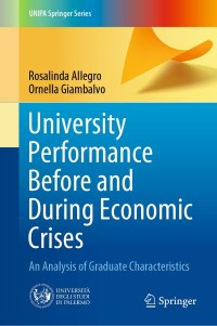 Cover image: University Performance Before and During Economic Crises 9783030361419