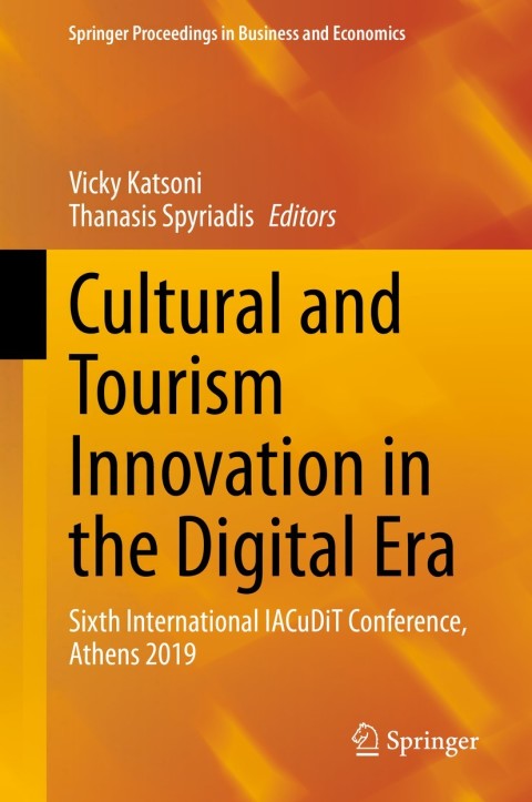 Cover image for book Cultural and Tourism Innovation in the Digital Era