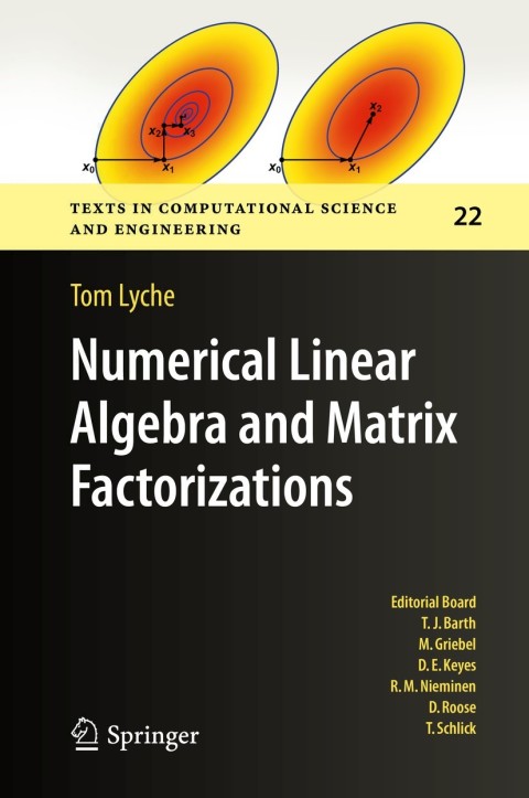 Cover image for book Numerical Linear Algebra and Matrix Factorizations