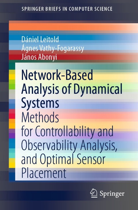 Cover image for book Network-Based Analysis of Dynamical Systems