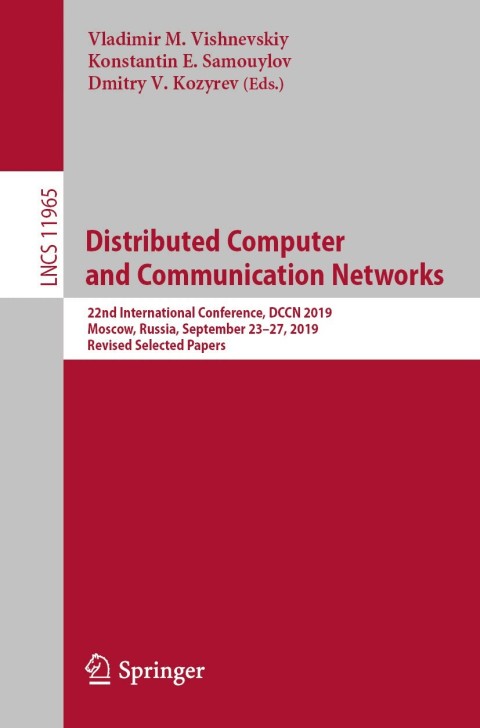 Cover image for book Distributed Computer and Communication Networks