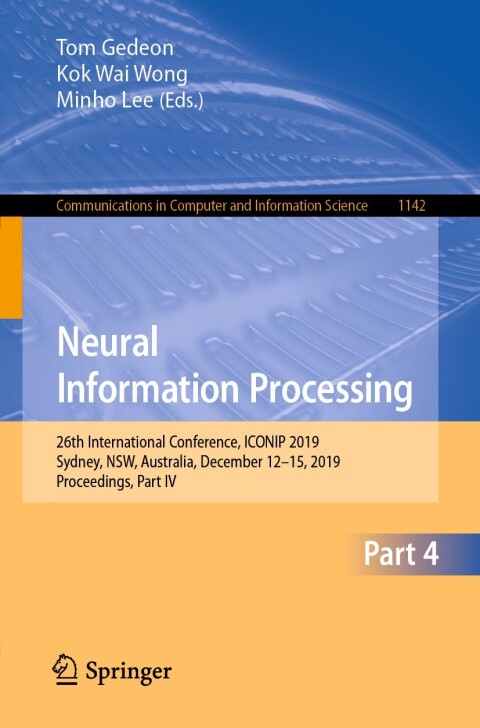 Cover image for book Neural Information Processing