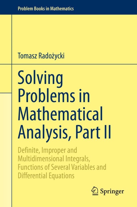 Cover image for book Solving Problems in Mathematical Analysis, Part II