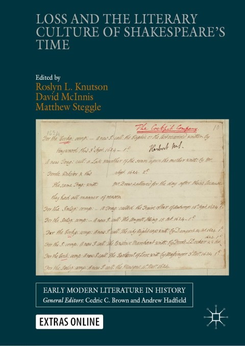 Cover image for book Loss and the Literary Culture of Shakespeare’s Time