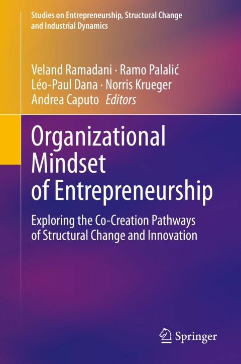 Cover image for book Organizational Mindset of Entrepreneurship
