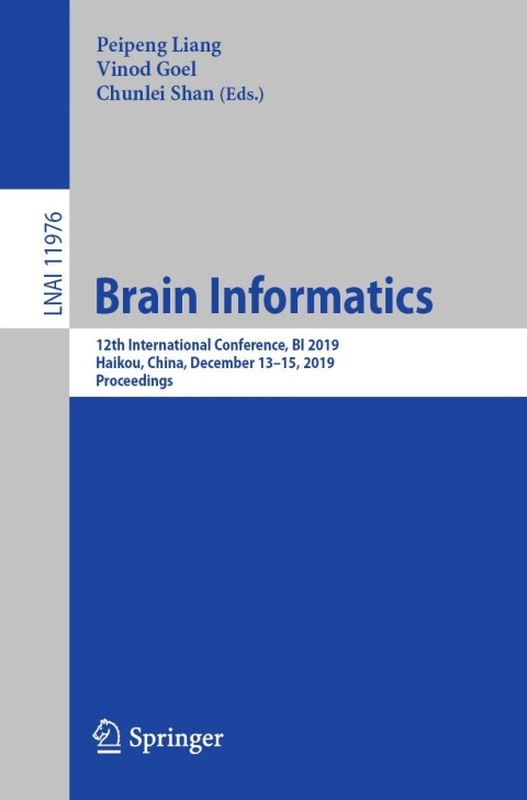 Cover image for book Brain Informatics