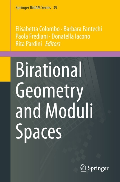 Cover image for book Birational Geometry and Moduli Spaces
