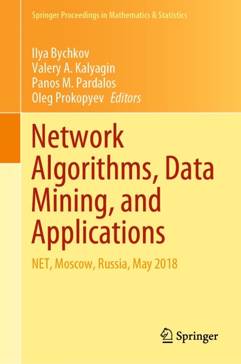 Cover image for book Network Algorithms, Data Mining, and Applications