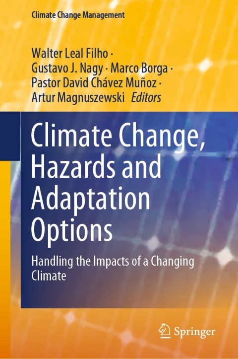 Cover image for book Climate Change, Hazards and Adaptation Options