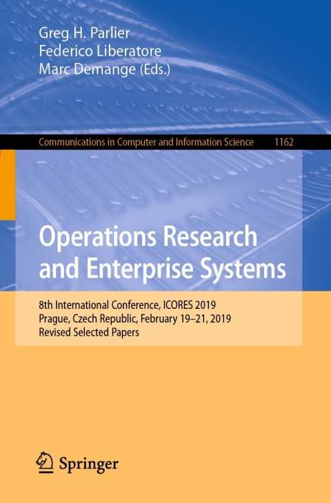 Cover image for book Operations Research and Enterprise Systems