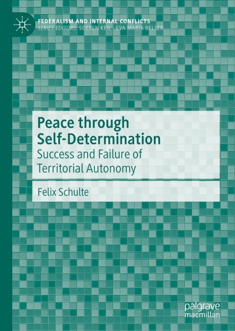 Cover image for book Peace through Self-Determination