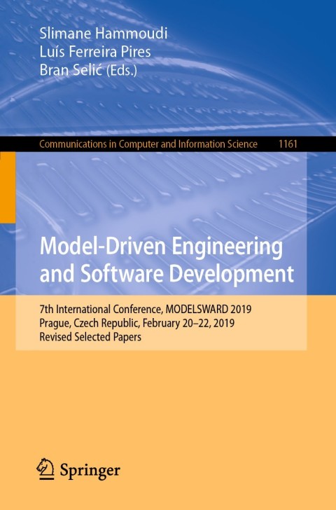 Cover image for book Model-Driven Engineering and Software Development