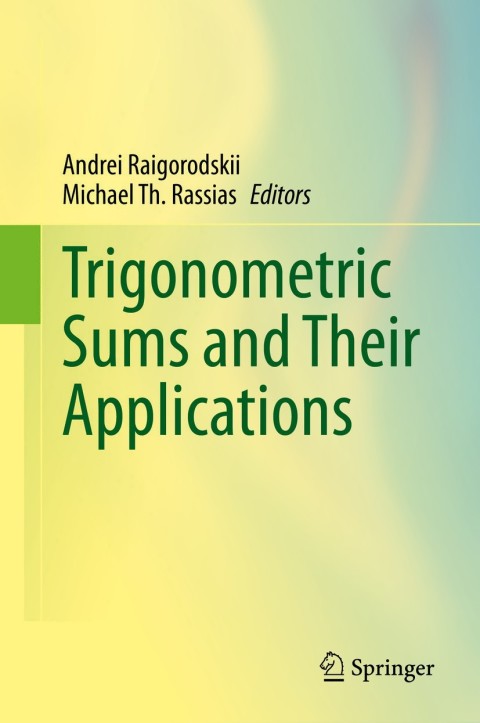 Cover image for book Trigonometric Sums and Their Applications