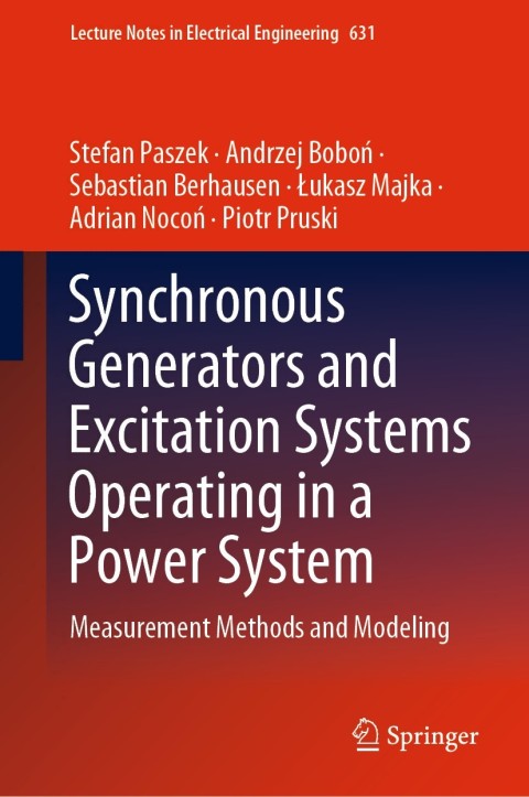 Cover image for book Synchronous Generators and Excitation Systems Operating in a Power System