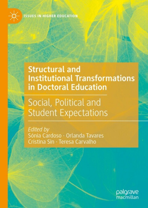 Cover image for book Structural and Institutional Transformations in Doctoral Education