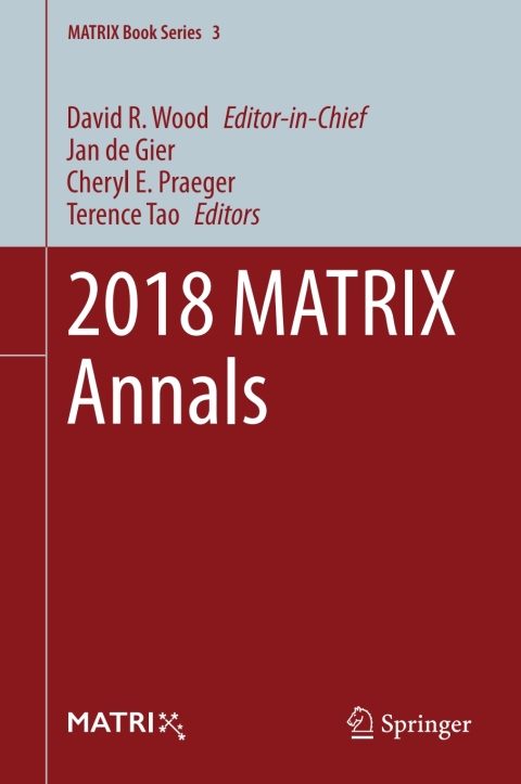 Cover image for book 2018 MATRIX Annals