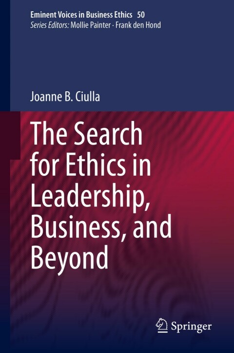 Cover image for book The Search for Ethics in Leadership, Business, and Beyond