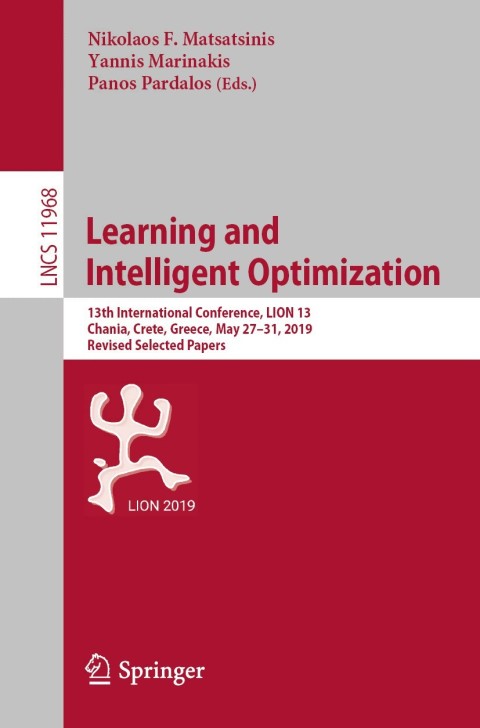Cover image for book Learning and Intelligent Optimization