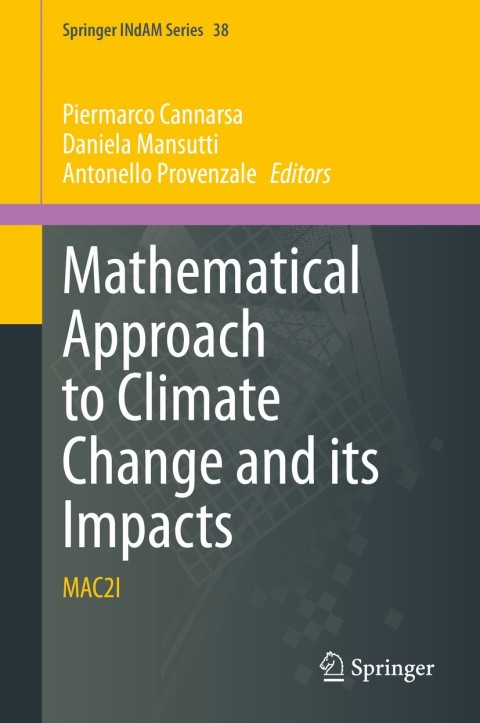 Cover image for book Mathematical Approach to Climate Change and its Impacts