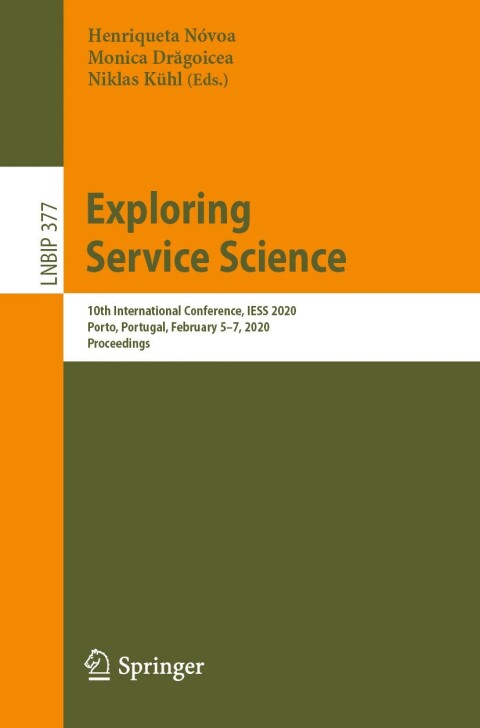 Cover image for book Exploring Service Science