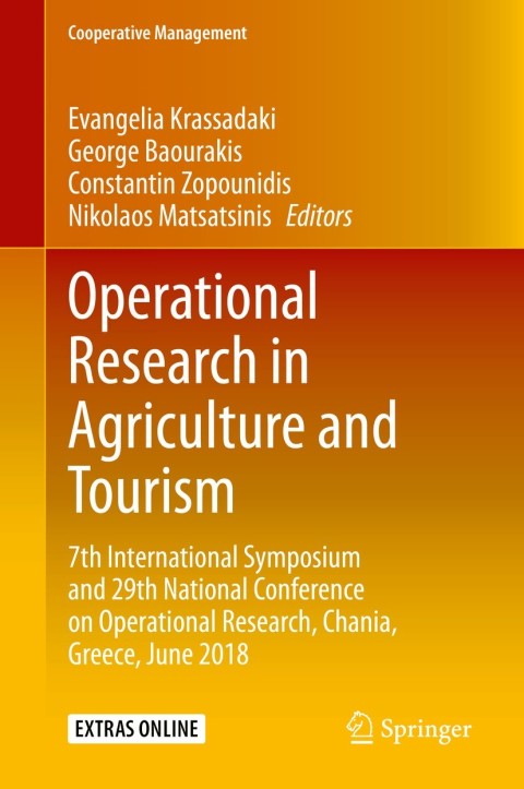 Cover image for book Operational Research in Agriculture and Tourism
