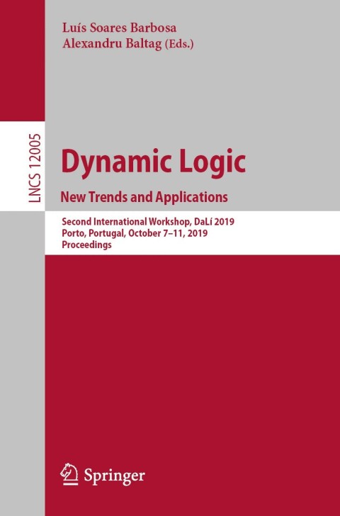 Cover image for book Dynamic Logic. New Trends and Applications