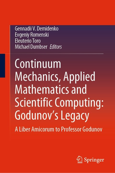 Cover image for book Continuum Mechanics, Applied Mathematics and Scientific Computing:  Godunov's Legacy