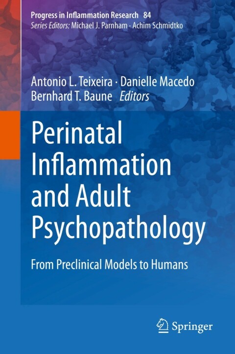 Cover image for book Perinatal Inflammation and Adult Psychopathology