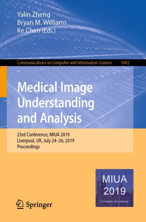 Cover image for book Medical Image Understanding and Analysis
