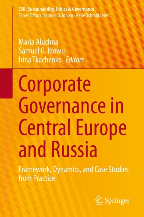 Cover image for book Corporate Governance in Central Europe and Russia
