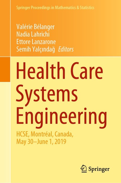 Cover image for book Health Care Systems Engineering