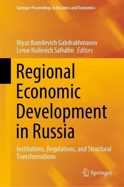 Cover image for book Regional Economic Development in Russia