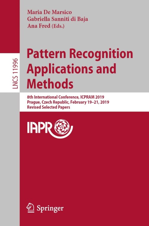 Cover image for book Pattern Recognition Applications and Methods