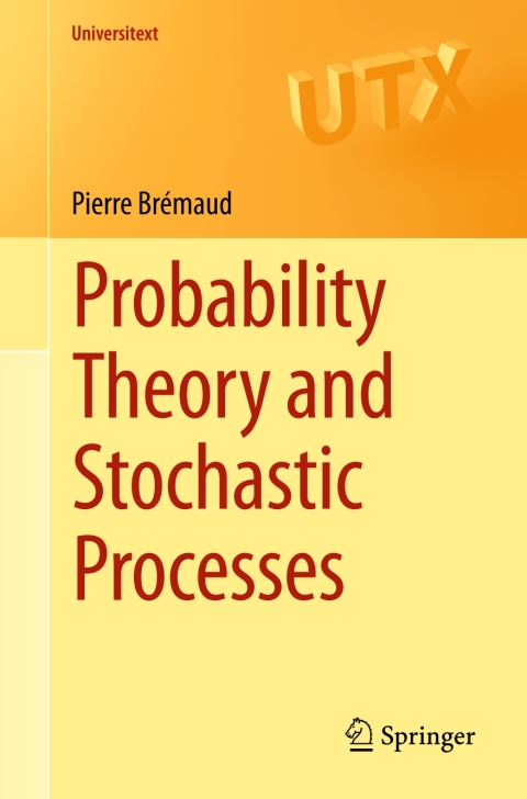 Cover image for book Probability Theory and Stochastic Processes