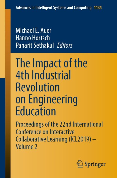 Cover image for book The Impact of the 4th Industrial Revolution on Engineering Education