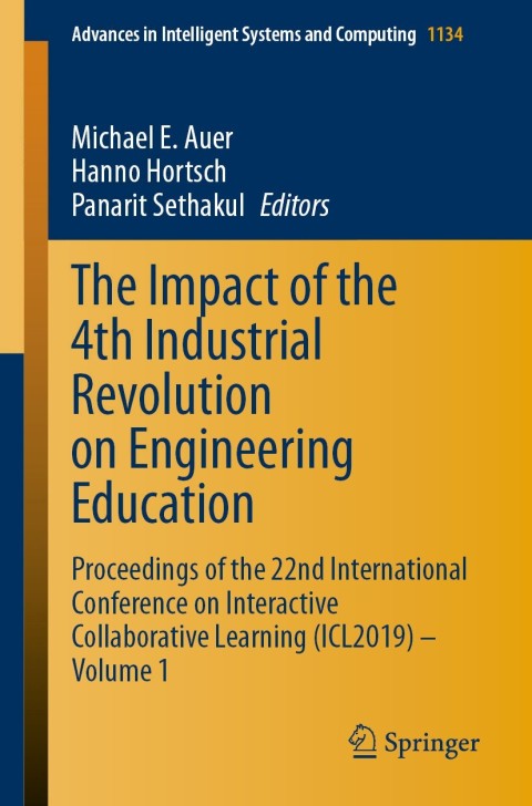 Cover image for book The Impact of the 4th Industrial Revolution on Engineering Education