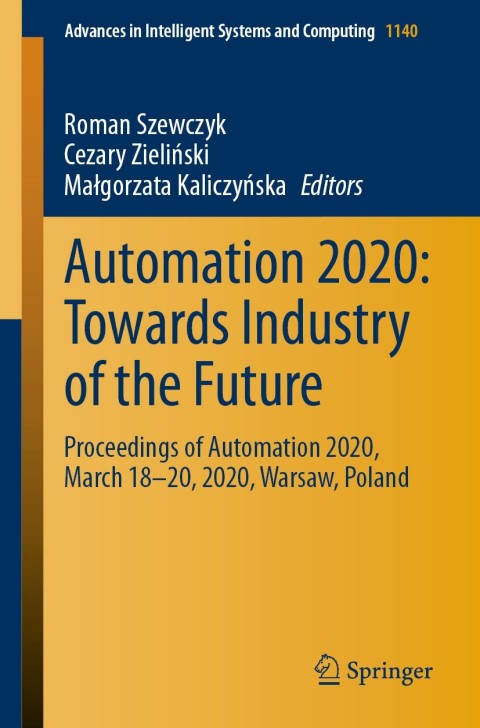 Cover image for book Automation 2020: Towards Industry of the Future