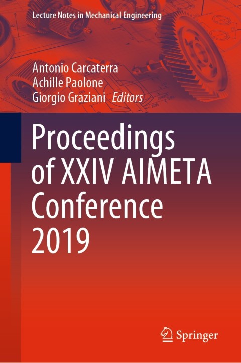 Cover image for book Proceedings of XXIV AIMETA Conference 2019