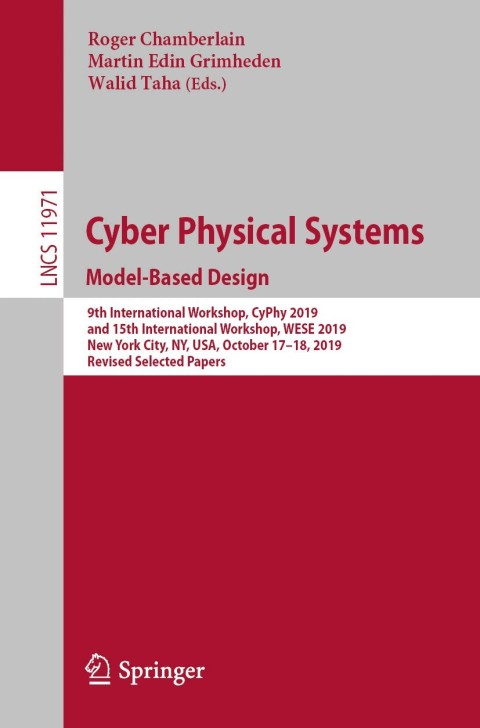 Cover image for book Cyber Physical Systems. Model-Based Design