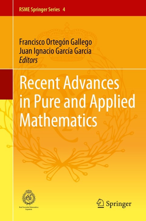 Cover image for book Recent Advances in Pure and Applied Mathematics